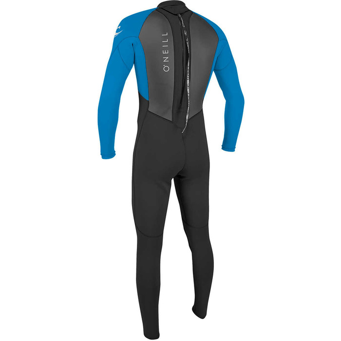 2024 O'Neill Hombres Reactor II 3/2mm Back Zip Neopreno 5040 - Black / Ocean